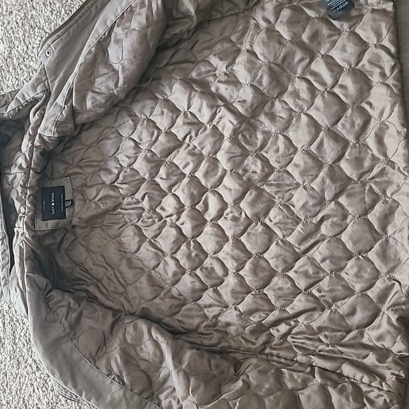 Lucky Brand Tan Utility Jacket with Hood - Picture 7 of 9